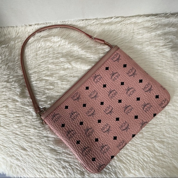 SOLD Authentic MCM Liz Removable Pouch - Picture 1 of 15
